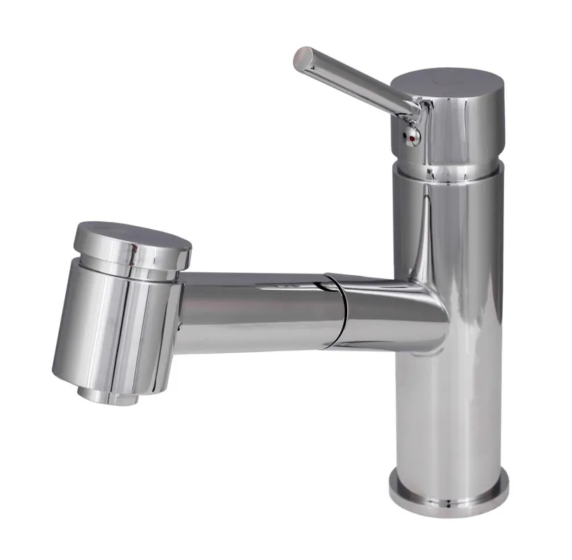 Nedsatt pris Aquanello Voss Köksblandare i krom med utdragbart utlopp och sprayfunktion CR-7200-VS