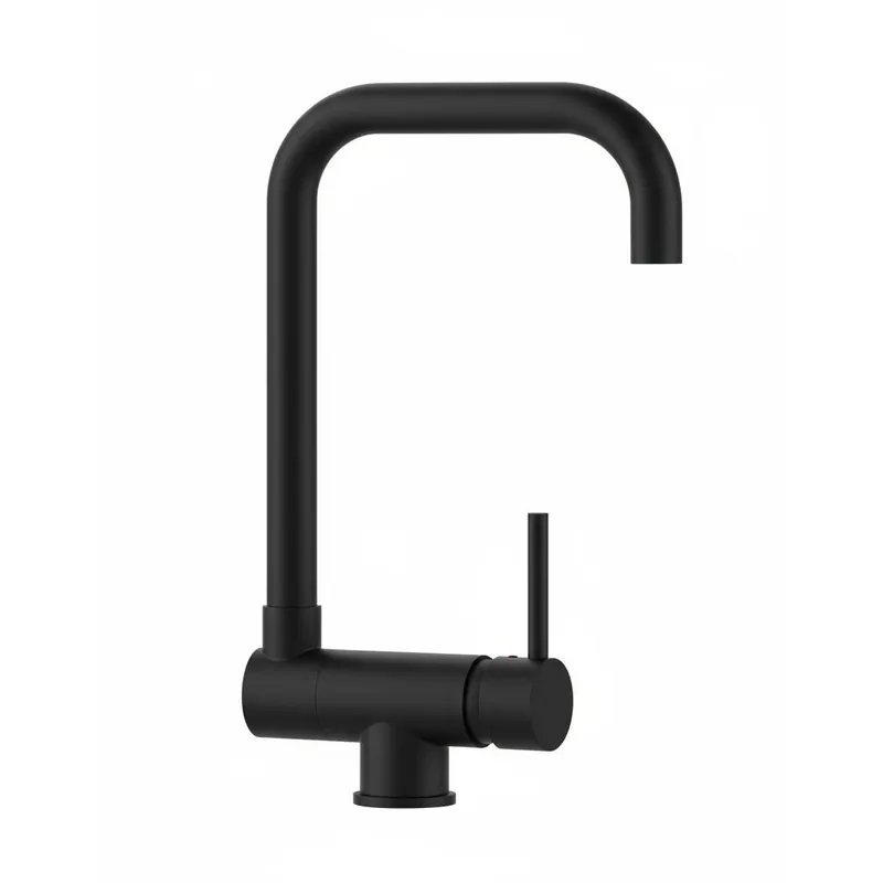 Premium Graniteland Serenity Köksblandare Svart med Fällbar Pip 1208969533