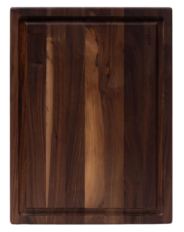 Woodsea Butcher Groove S - Valnöt Trä Skärbräda med juice ränna 45x30 cm 1208971534 Populärt val