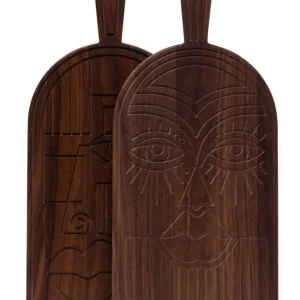Beställ nu Woodsea Mask Valnöt - Valnötsträmaskskär- och serveringsbräda 38x19 cm 1208971561