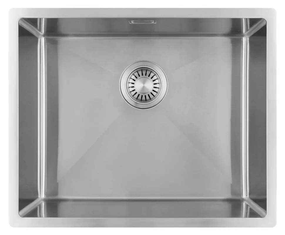 Premium Pure.Sink Luxion Rostfritt stål diskho 50x40 cm underbyggd, infälld och påbyggd PLX5040-02