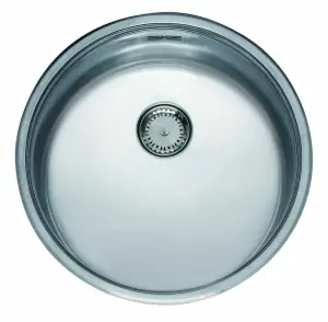 Handla nu Reginox R26076 rund rostfri diskho L18390 komfort Planmontering, ovanpå montering och undermontering T2903LLU06GDS