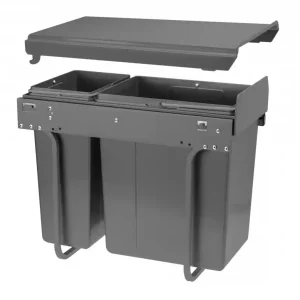 Nyhet Garbi Sorter S-30-2 inbyggt avfallssystem med 2 avfallsbehållare 1 x 10 och 1 x 20 liter 1208957363
