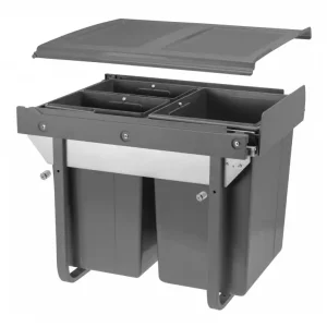 Garbi Sorter S-45-3 inbyggt avfallssystem med 3 avfallsbehållare 1 x 20 och 2 x 10 liter 1208957366 Begränsad tid