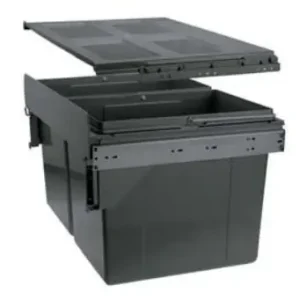 Garbi Carrier C-40-2 inbyggt avfallssystem med egna skenor och 2 avfallsbehållare 2 x 16 L 1208957462 Fynd