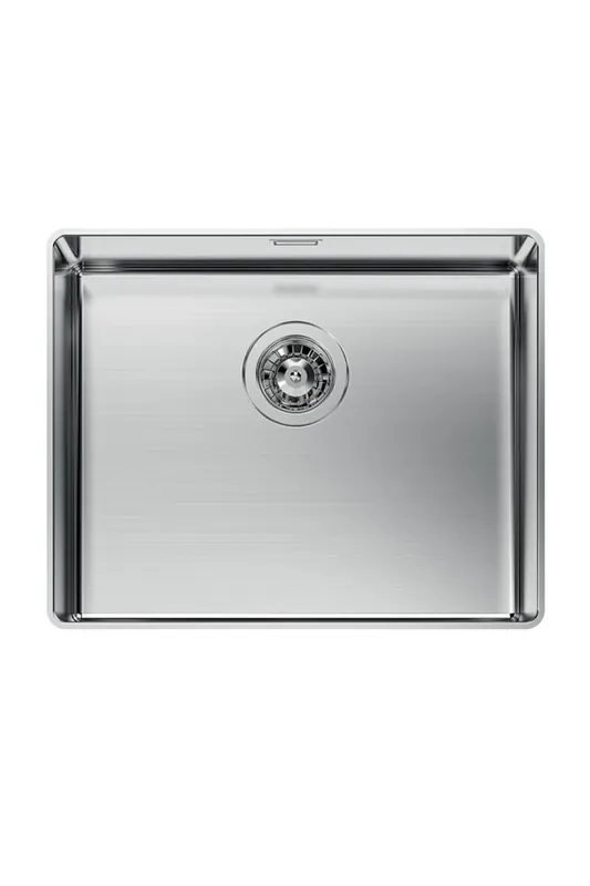 Populärt val Foster Phantom Slimline Rostfritt Stål Diskbänk 50x40cm Undermonterad för keramiska bänkskivor 1208971122