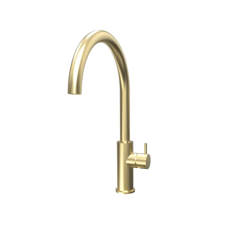 Waterevolution Flow köksblandare med rund svängbar pip i mässing T158ULE Erbjudande