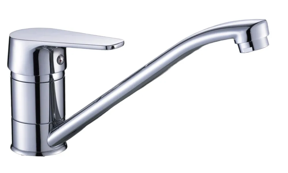 Snabb frakt Aquanello Casa Låg enkelgreppsblandare för kök, krom CR-1203-CS