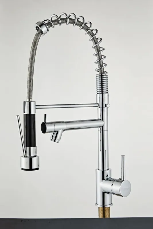 Aquanello Gastro Köksblandare med professionell strålfunktion, krom CR-4402-GT Köp online