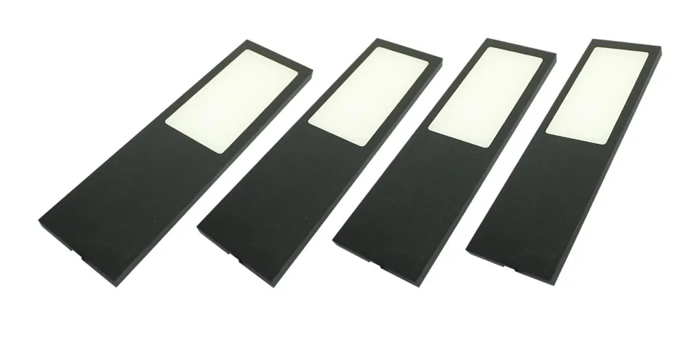 Trygg betalning Indux Solin Kök Bygg Multi Tone LED Set 4 Spots x 3,6 W Svart 1208972346