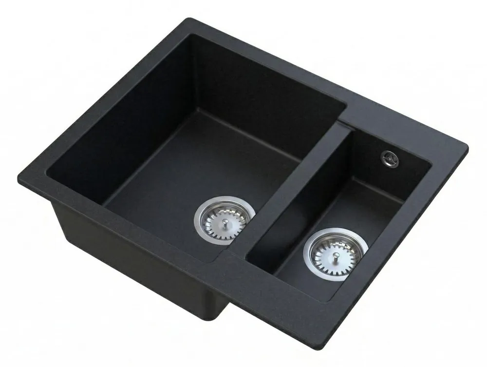 Graniteland Adda Granit svart 1.5 Diskho Överbyggnad 600x495mm 1208971454 Kampanjpris