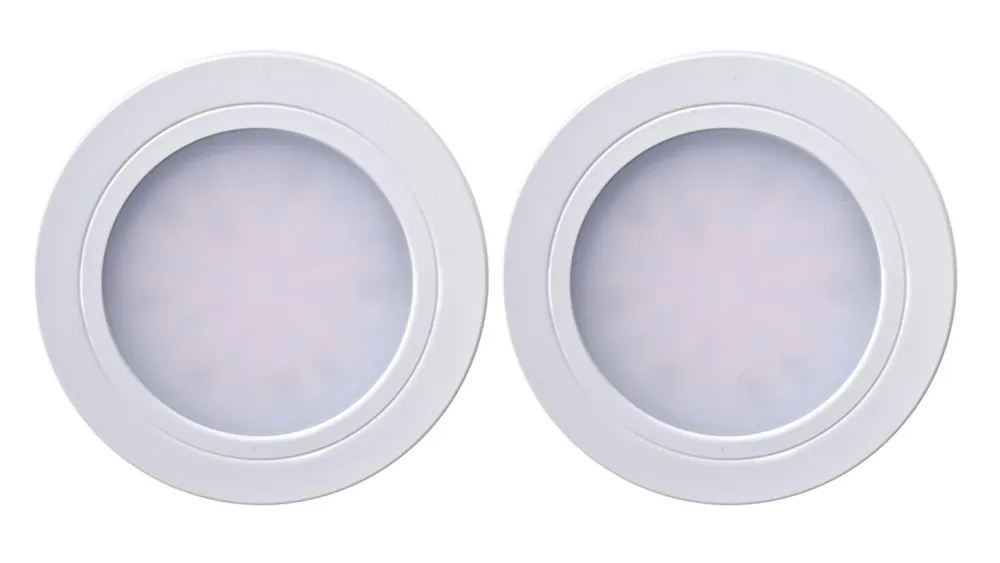 Indux Luma Liten inbyggd kök Multi Tone LED Set 2 Spots Vit 1208972386 Utförsäljning