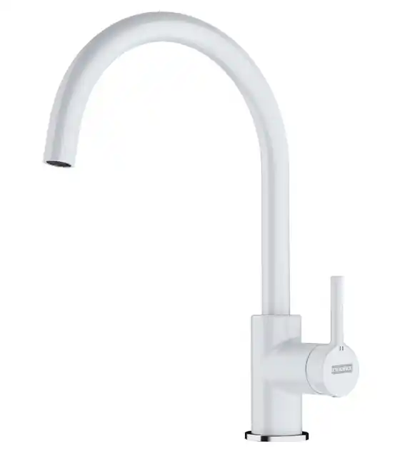Franke Lina XL Köksblandare Polar White Vit med Svängbar Utlopp 115.0626.024 Populär