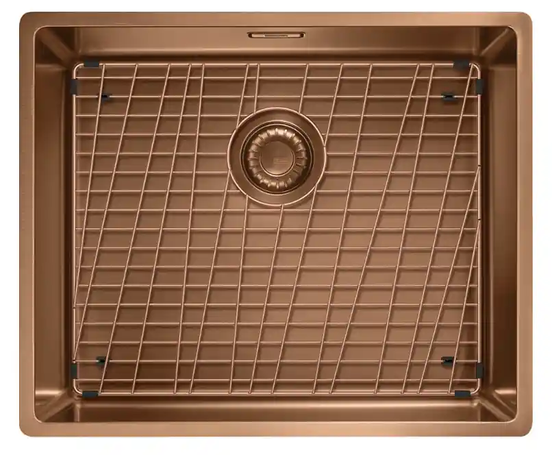 Sänkt pris Franke Mythos Masterpiece BXM 210.50 PVD Koppar Diskho 500x410mm Planmontering och Undermontering 127.0674.363