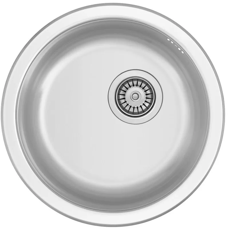 prisnedsättning Banka R18380 Rostfritt Stål Rund Diskho 45 cm Inbyggnad 1208970055