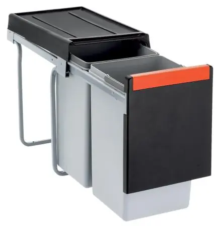 Franke Cube 30 inbyggt avfallssystem handmanövrerad köksavfallshink 2 x 15L 134.0039.553 Begränsat erbjudande