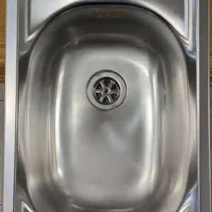 Begränsat erbjudande Foster 900 Liten Rostfri Diskho 29x50 cm med Kranhål Inbyggnad 1208953723