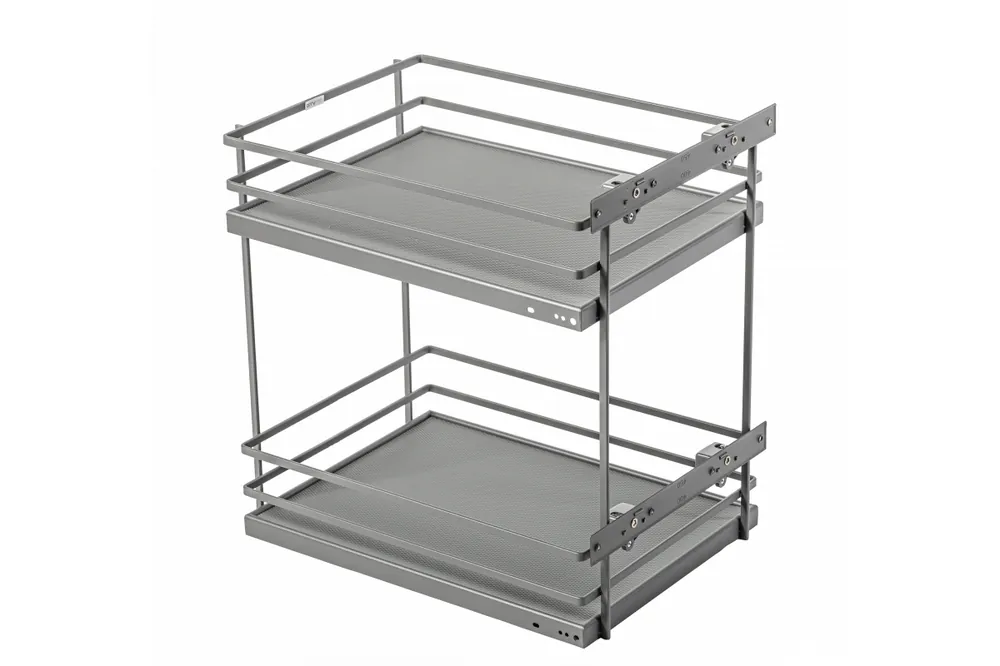 Sida lastkorg MovixPro, 2 hyllor, för 300 mm skåp, utan skenor, antracit RAL 7024 1208962403 Säker betalning