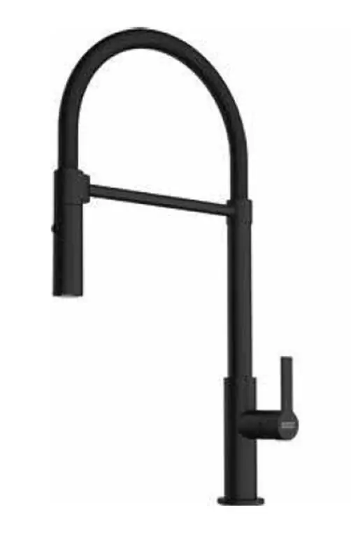 Outlet Franke Maris Semi Pro Kökskran Flexibel Utlopp Svart 115.0728.396