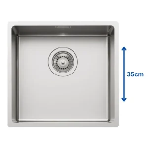 Foster L35 Special 35 cm lång rostfri diskho 365 x 350 mm undermonterad 1208970722 prisnedsättning