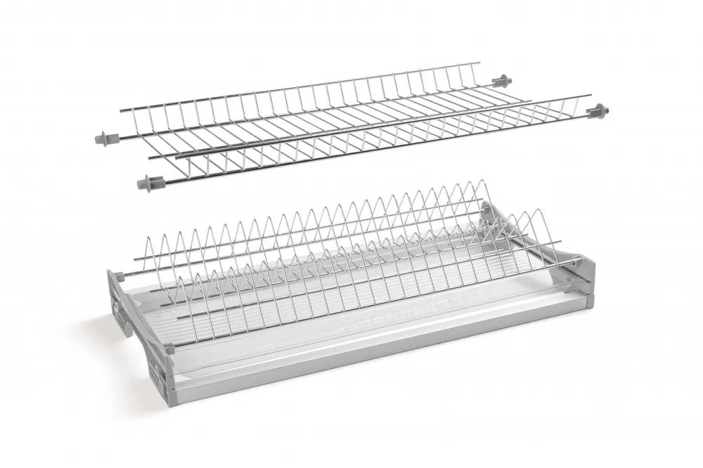 Drainer GTV BASIC 1, två nivåer, skåp 700, för plattor från 16 - 18 mm, 1x låda, krom Reapris