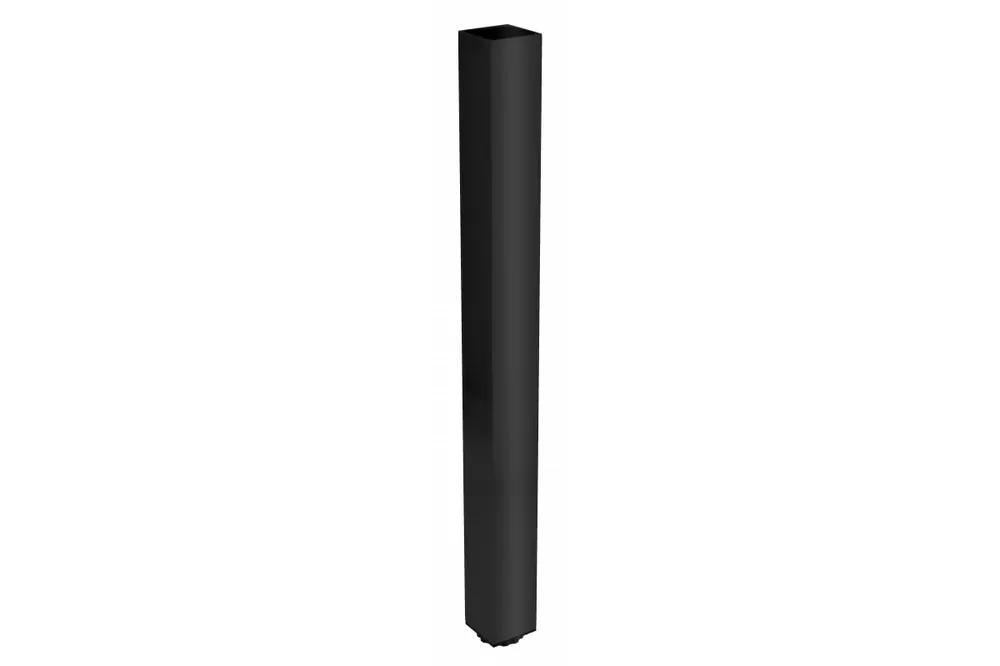 Sista chansen Fyrkantig 46mm färg svart bordsben 71cm hög + 3cm justerbar i höjd 1208963493