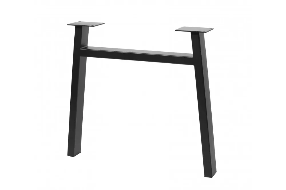Begränsad tid Ram ben GTV INDUSTRIA, trapezoid med tvärstång, H=710 mm, B=820 mm, profil 80 x 40, stål, svart 1208963594