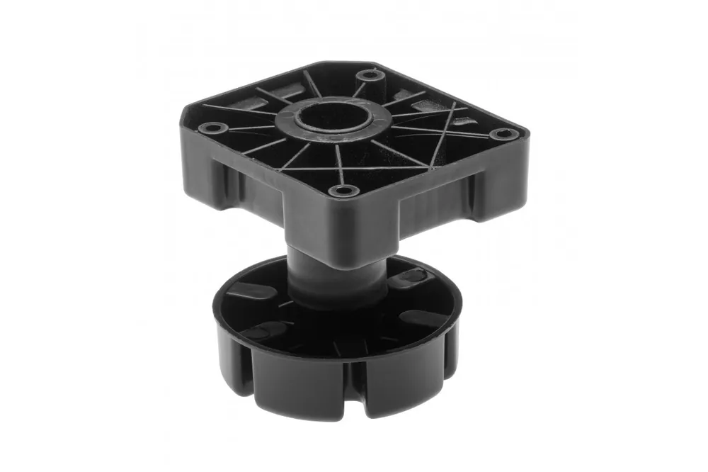 Ben ML heavy duty 500 kg h 85-125mm plast svart NY 1208963618 - Uppsättning av 10 Lågt pris