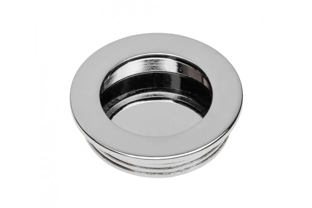 Rea Zamak inbyggd draghandtag B224 rund krom 1208965706 - Uppsättning av 8