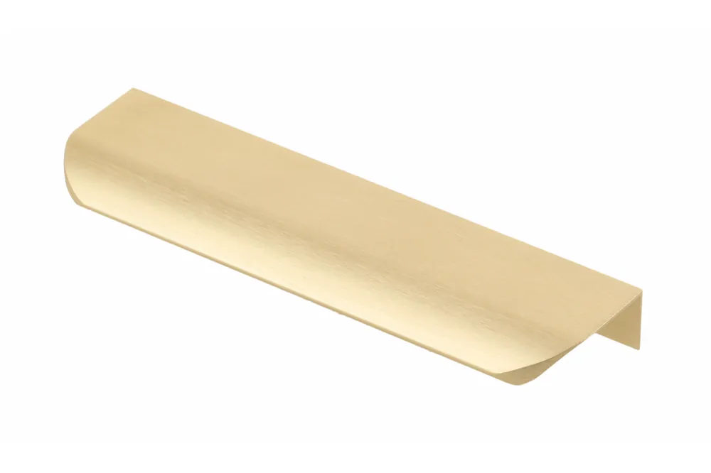 Premium Aluminiumhållare GTV HEXA, C= 64, L=96, borstad guld 1208965546 - Uppsättning av 6
