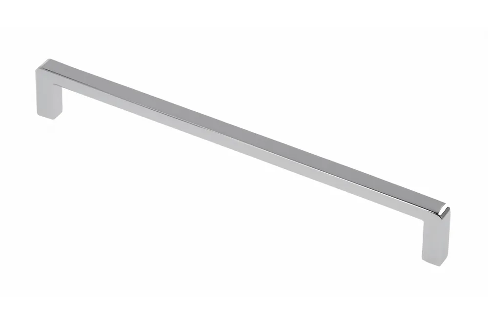 Populärt val Zamak handtag BAGIO 192 mm krom 1208965896 - Uppsättning av 3