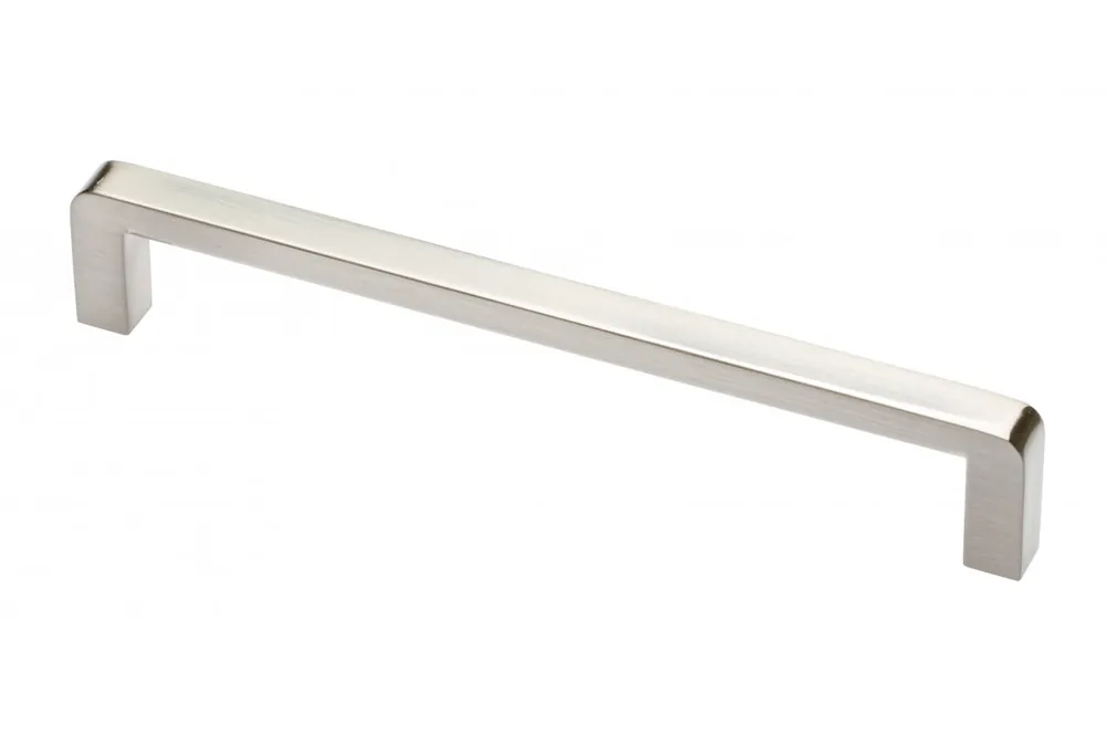 Rabatter Zamak handtag BAGIO 192 mm rostfritt stål 1208965899 - Uppsättning av 3