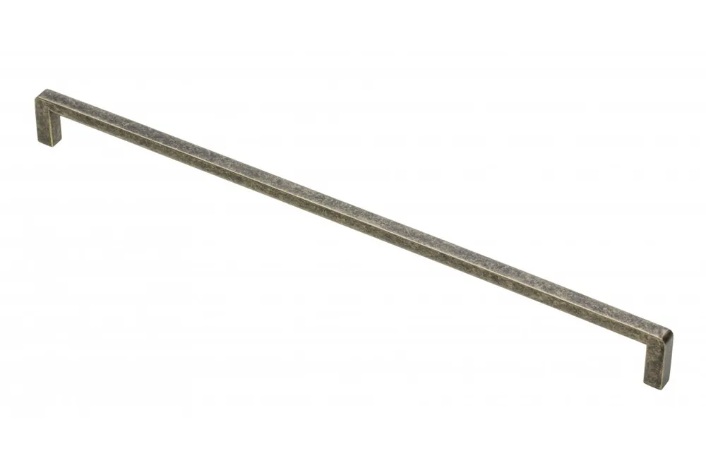 I lager Zamak handtag BAGIO 320 mm, antik mässing 1208965906 - Uppsättning av 2