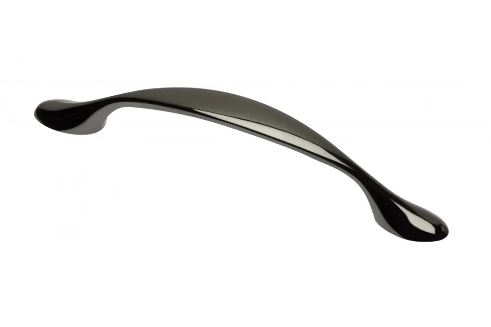 Zamak handtag CAMAIO C=96mm svart krom 1208965935 - Uppsättning av 8 Lågt pris