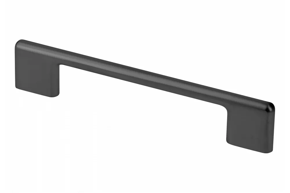 Zamak handtag CAPRI, C = 128 mm, matt svart 1208965942 - Uppsättning av 5 Outlet