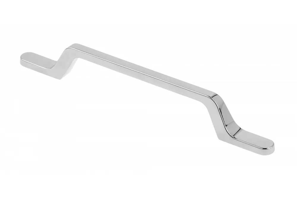 Beställ idag Zamak handtag FLAVIO C=128 mm krom 1208966011 - Uppsättning av 4