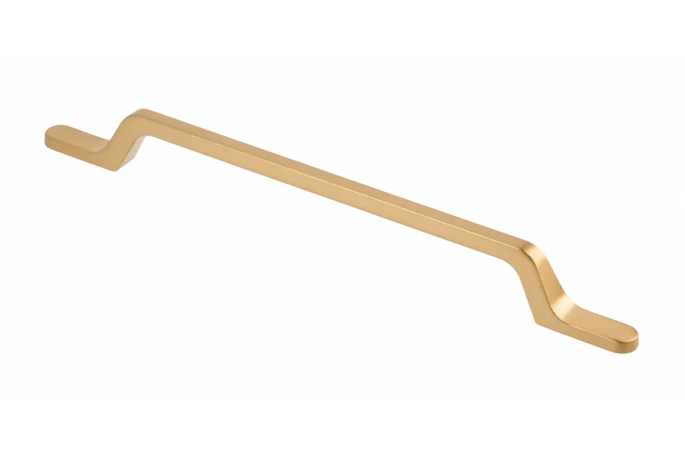 Beställ nu Fäste FLAVIO C=192 mm guld mässing 1208966023 - Uppsättning av 3