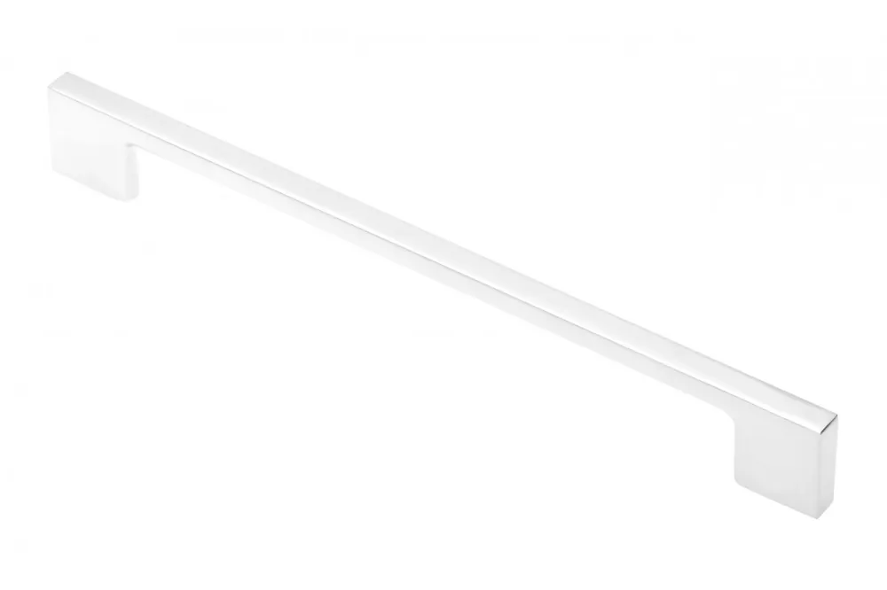 Zamak handtag 819 C=192mm vit 1208965831 - Uppsättning av 4 Snabb frakt
