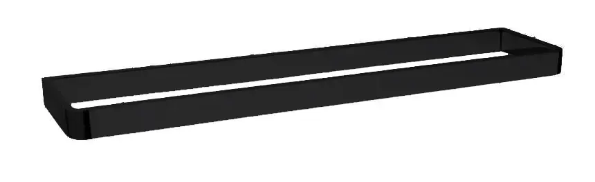 Begränsat antal Waterevolution Deep handdukshållare 60 cm matt svart A212PR
