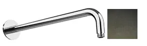 SB Round 316 väggduscharm rund 35 cm PVD gun metal 1208955317 Kampanj