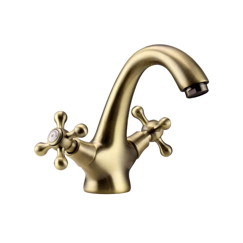 Aquanello Heritage Ascot Klassisk nostalgisk tvättställsblandare i brons BN-4101-HA Endast denna vecka