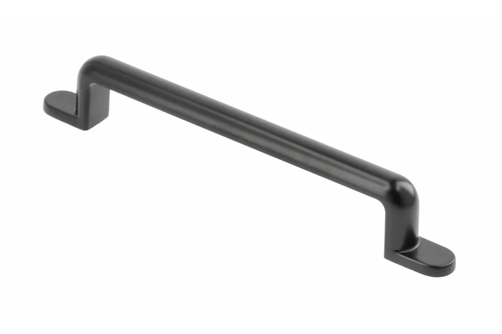 Populärt val Zamak handtag OTTO C = 160 mm svart matt 1208966180 - Uppsättning av 3