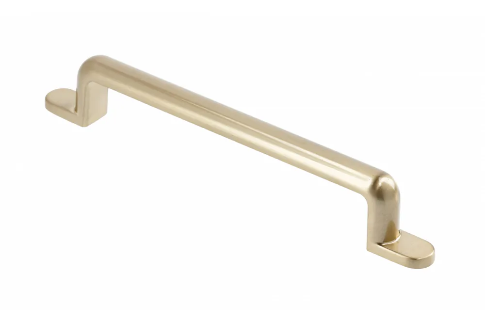 Sista chansen Zamak handtag OTTO C = 160 mm champagne 1208966181 - Uppsättning av 3