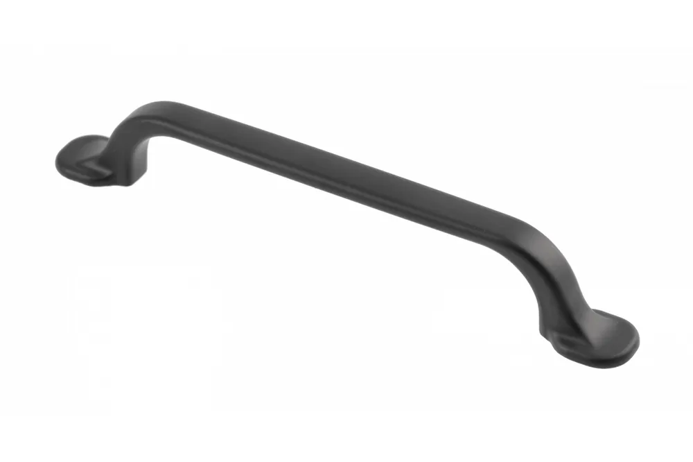 Zamak handtag RETRIS C = 128 mm svart matt 1208966193 - Uppsättning av 6 Snabb leverans