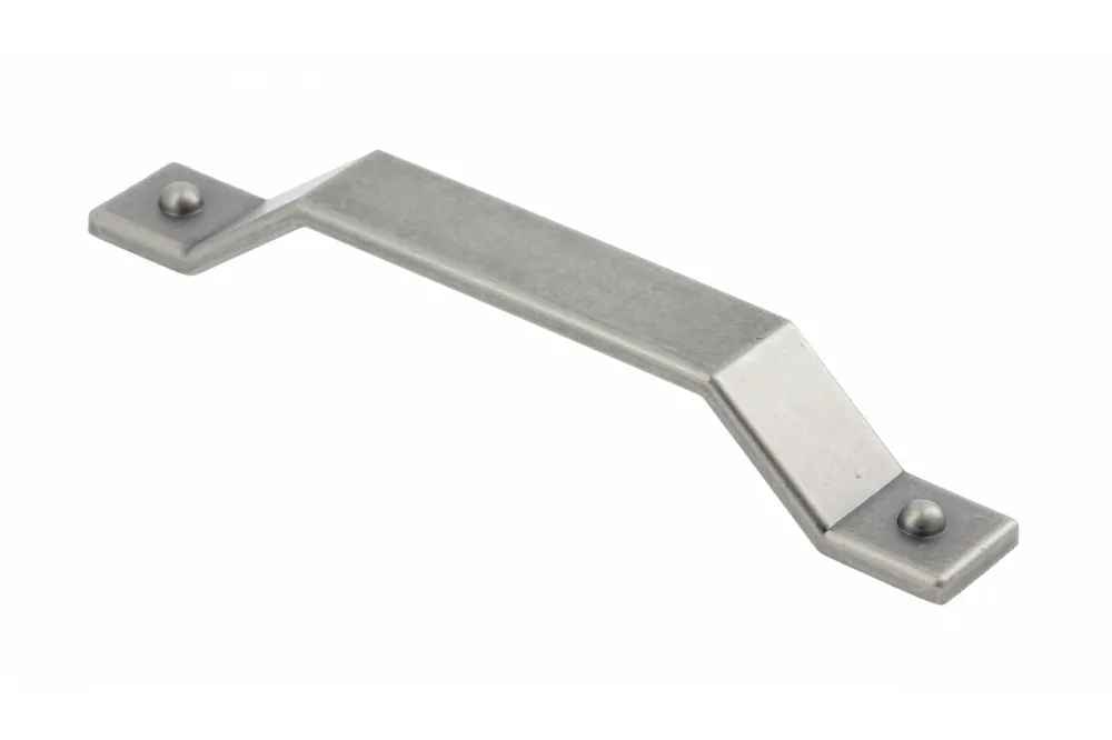 Zamak handtag STEG C = 160 mm, antikt silver 1208966204 - Uppsättning av 5 prisnedsättning