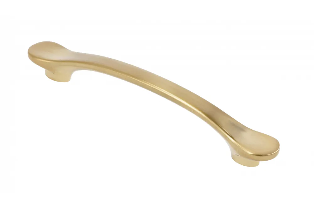 Zamak handtag VENICE C = 128 mm champagne 1208966230 - Uppsättning av 3 Begränsad tid