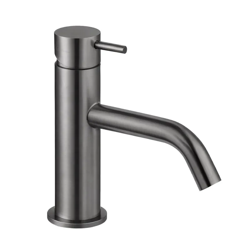 Waterevolution Flow tvättställsblandare i PVD-belagd borstad gun metal T110GME Lågt pris