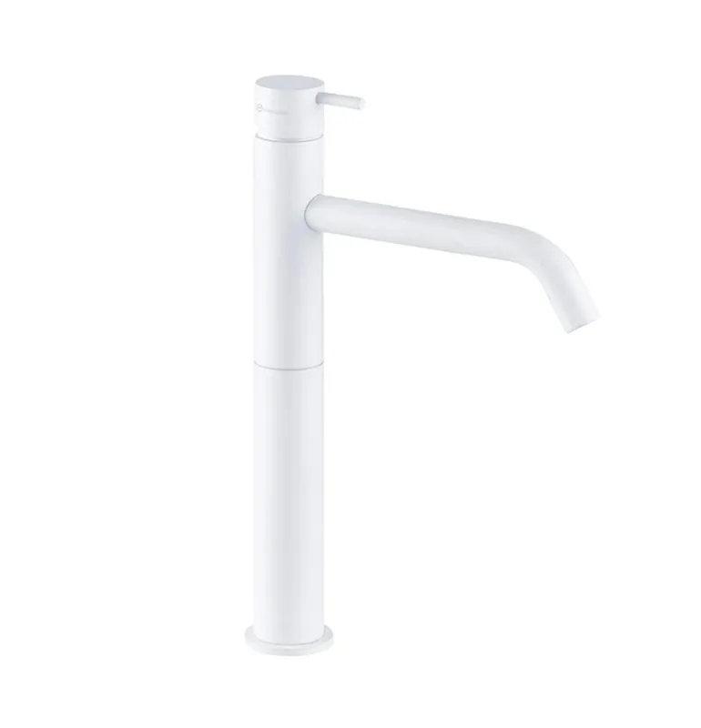 Waterevolution Flow tvättställsblandare för handfat matt vit T115BR Endast denna vecka