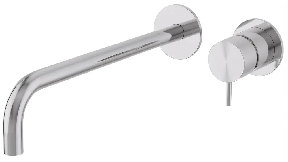 Säker betalning Waterevolution Flow Inbyggd tvättställsblandare i krom med 25 cm långt utlopp T116B01-25