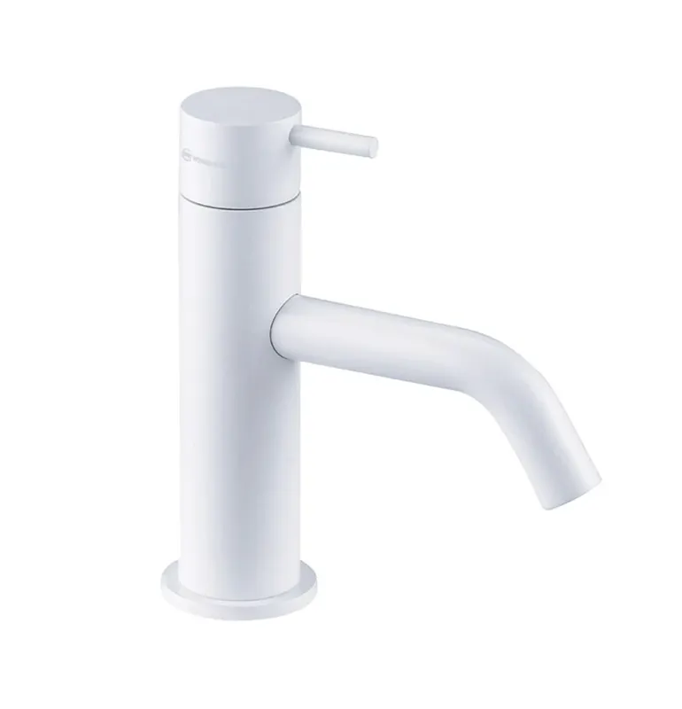 I lager Waterevolution Flow fontänkran, mattvit T1101ABR